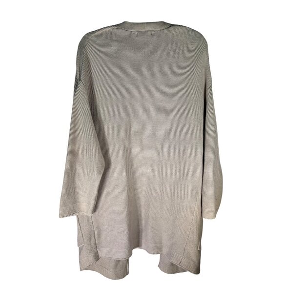 Mod Ref Womens Open Front Cardigan With Pockets Beige - Picture 2 of 10